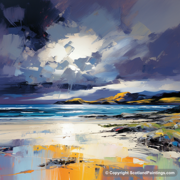 Painting - Camusdarach Beach - Scottish Beaches