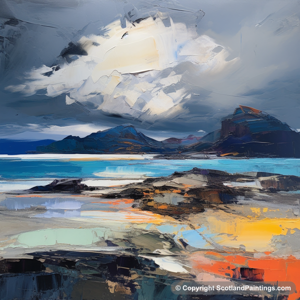 Painting - Camusdarach Beach - Scottish Beaches