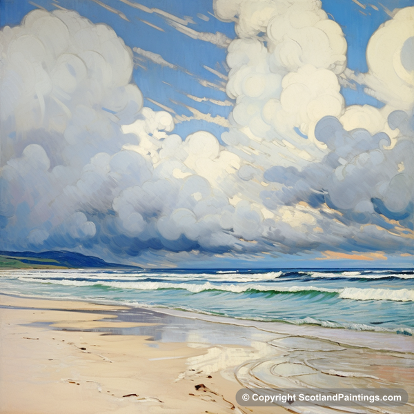 Painting - Nairn Beach - Scottish Beaches