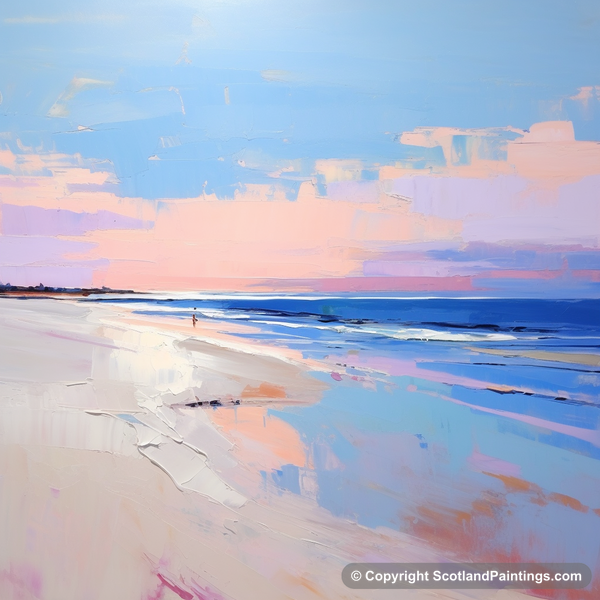 Painting - Nairn Beach - Scottish Beaches