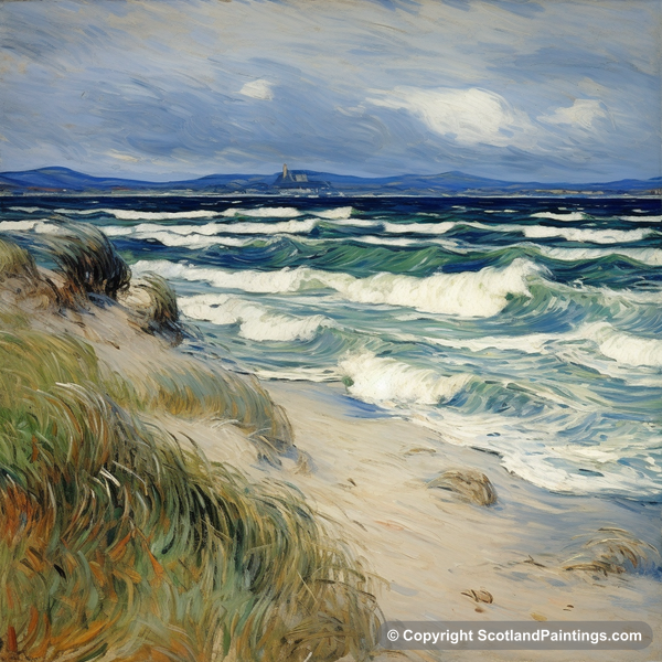 Painting - Nairn Beach - Scottish Beaches