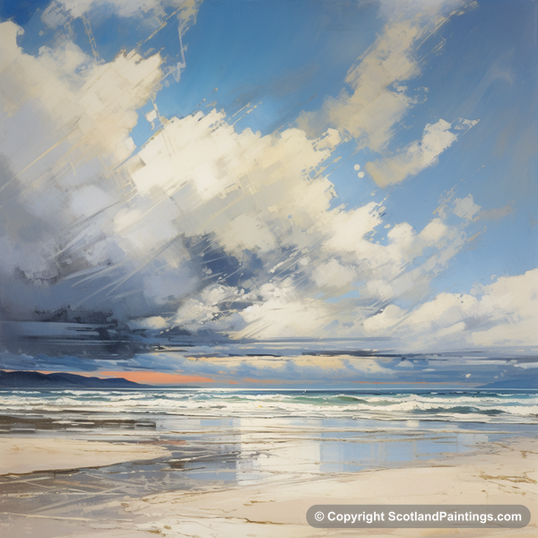 Painting - Nairn Beach - Scottish Beaches