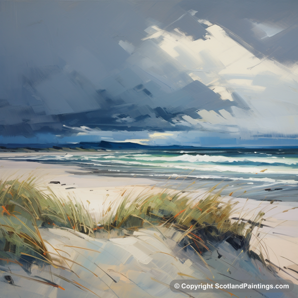 Painting - Nairn Beach - Scottish Beaches