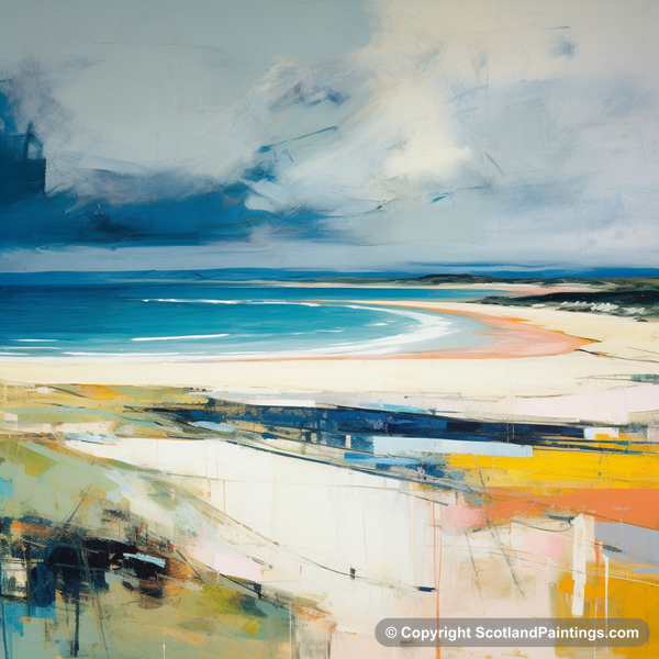 Painting - Nairn Beach - Scottish Beaches