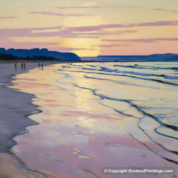 Painting - Nairn Beach - Scottish Beaches