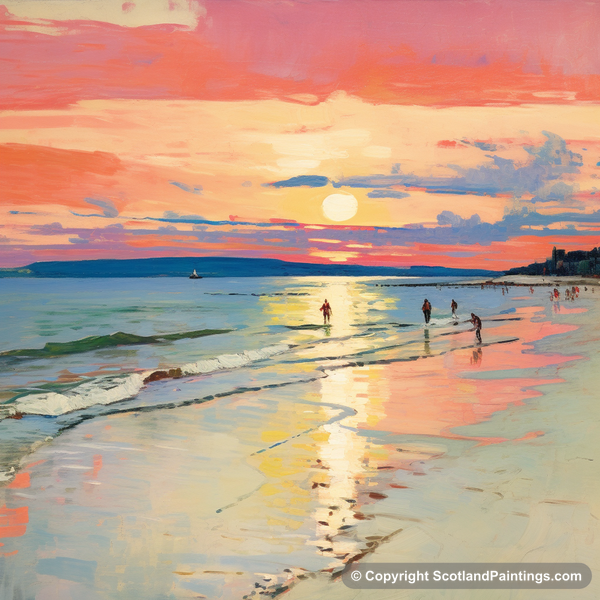 Painting - Nairn Beach - Scottish Beaches