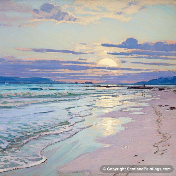 Painting - Nairn Beach - Scottish Beaches