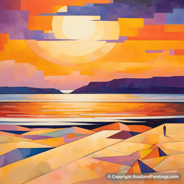 Painting - Nairn Beach - Scottish Beaches