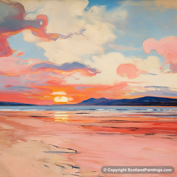 Painting - Nairn Beach - Scottish Beaches