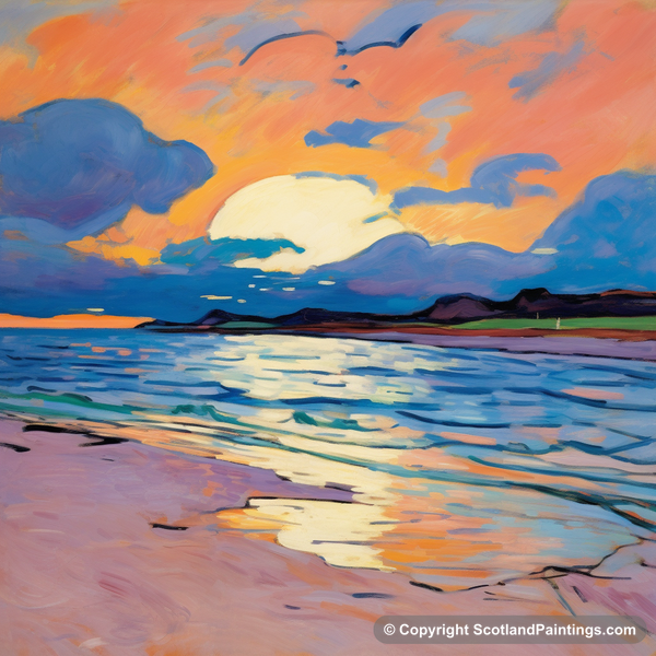 Painting - Nairn Beach - Scottish Beaches