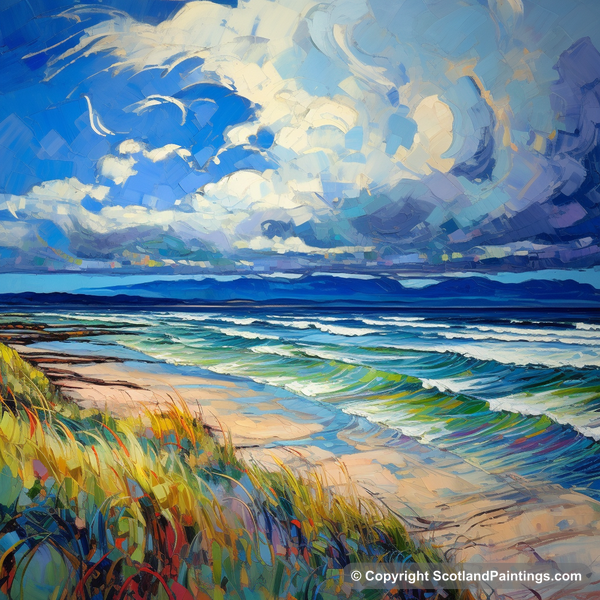 Painting - Nairn Beach - Scottish Beaches