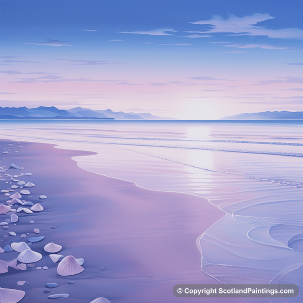 Painting - Nairn Beach - Scottish Beaches