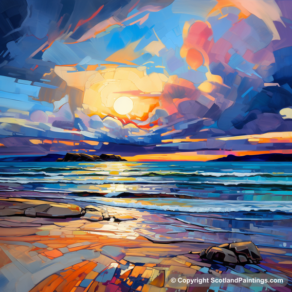 Painting - Nairn Beach - Scottish Beaches