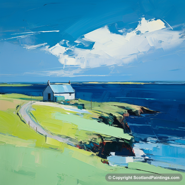 Painting - Shetland - Scottish Islands