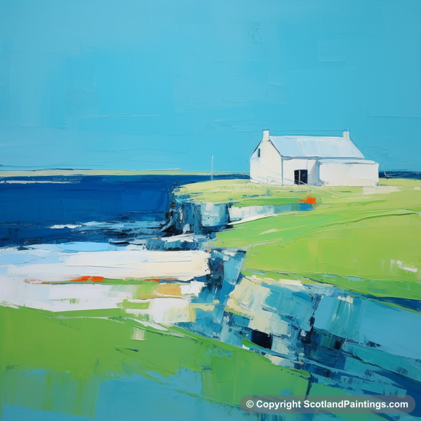 Painting - Shetland - Scottish Islands