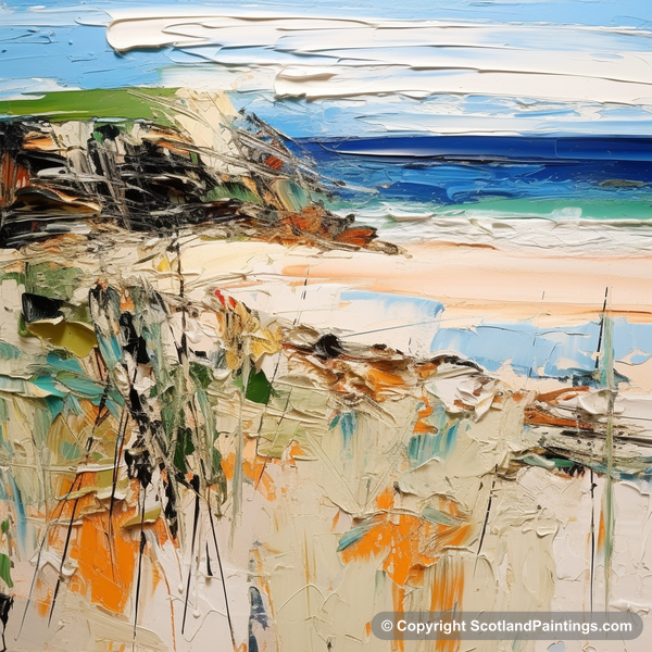 Painting - Sandwood Bay - Scottish Coves