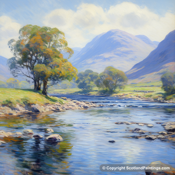 Painting - Glen Etive - Scottish Glens