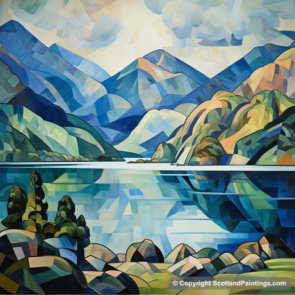 Painting - Loch Shiel - Scottish Lochs