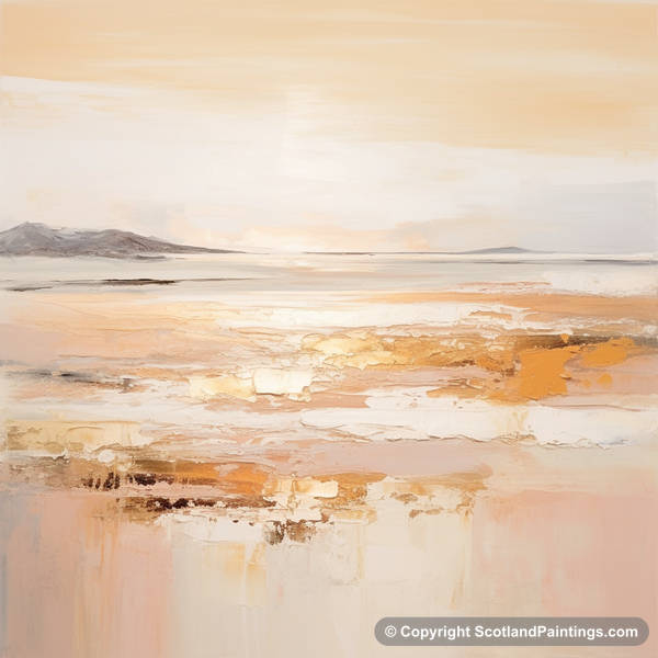 Painting - Seilebost Beach - Scottish Beaches