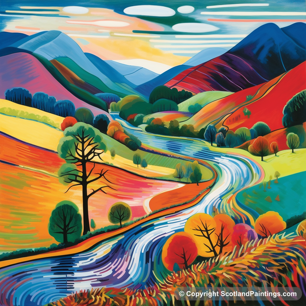 Painting - Glen Lochay - Scottish Glens