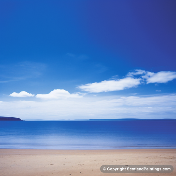 Painting - Gullane Beach - Scottish Beaches