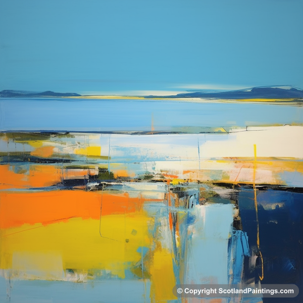 Painting - Largo Bay - Scottish Beaches