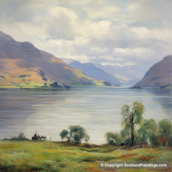 Painting - Loch Linnhe - Scottish Lochs