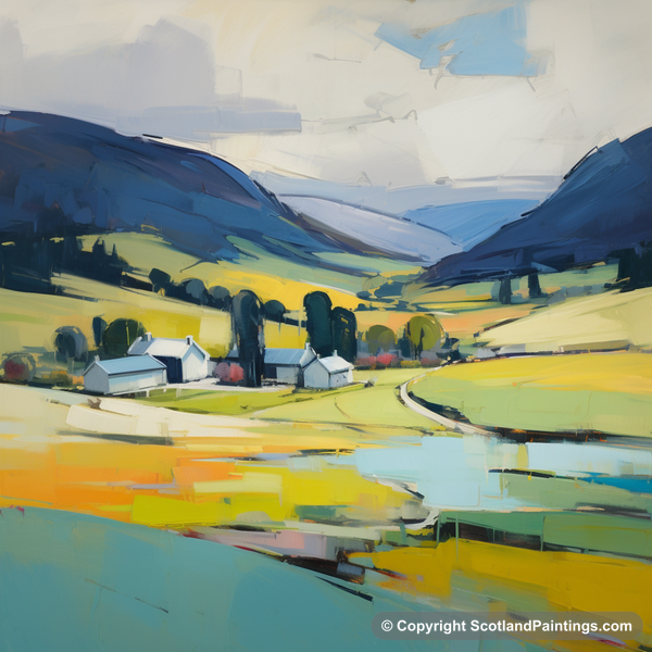 Painting - Glen Lyon - Scottish Glens