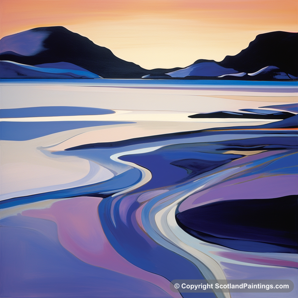 Painting - Achmelvich Bay - Scottish Beaches