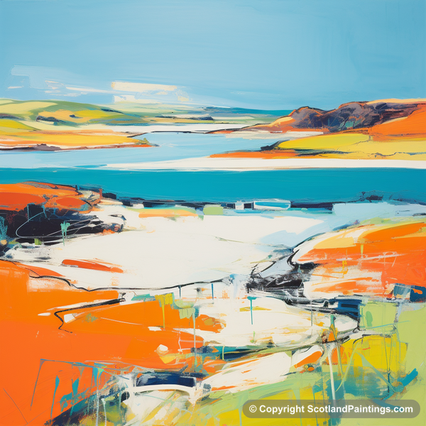 Painting - Achmelvich Bay - Scottish Coves