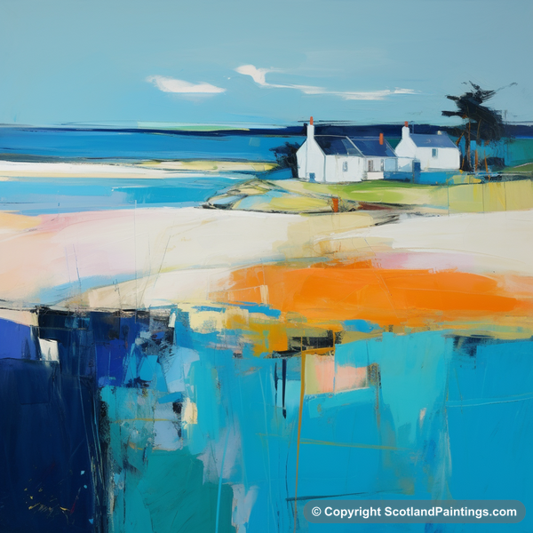 Painting - Findhorn - Scottish Villages