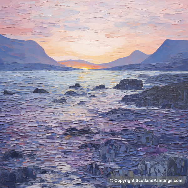 Painting - Elgol Bay - Scottish Coves