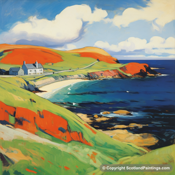 Painting - Shetland - Scottish Islands