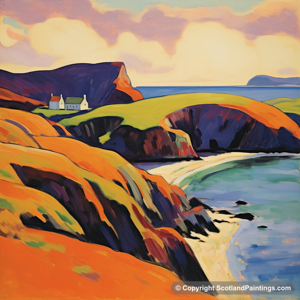 Painting - Shetland - Scottish Islands