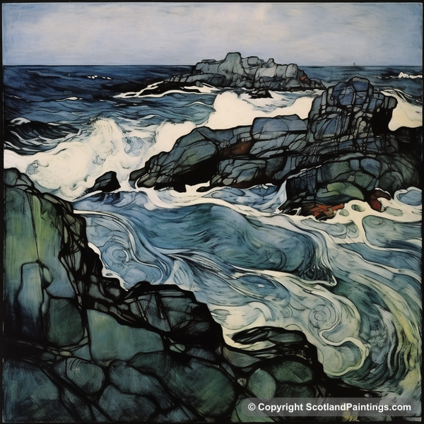 Painting - Sound of Iona - Scottish Coves