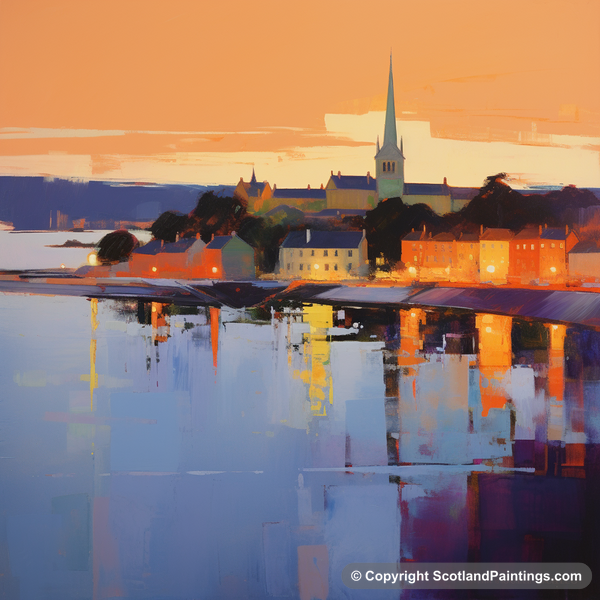 Painting - Perth - Scottish Cities