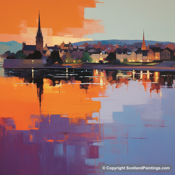 Painting - Perth - Scottish Cities