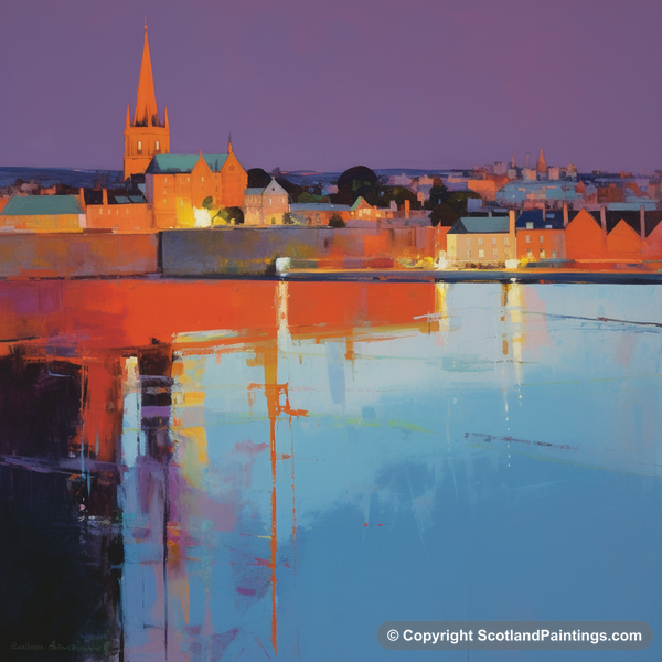 Painting - Perth - Scottish Cities