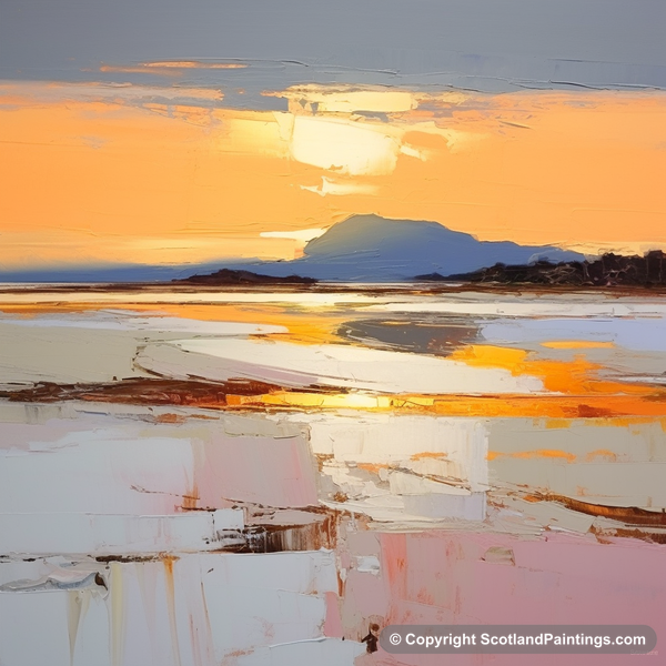 Painting - Seilebost Beach - Scottish Beaches