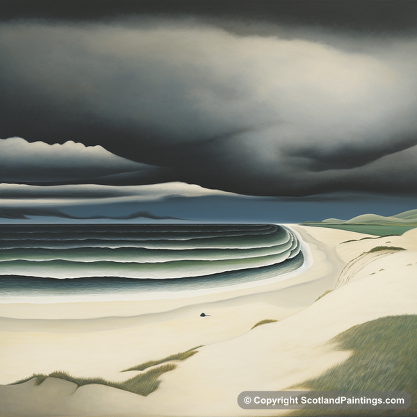 Painting - Seilebost Beach - Scottish Beaches