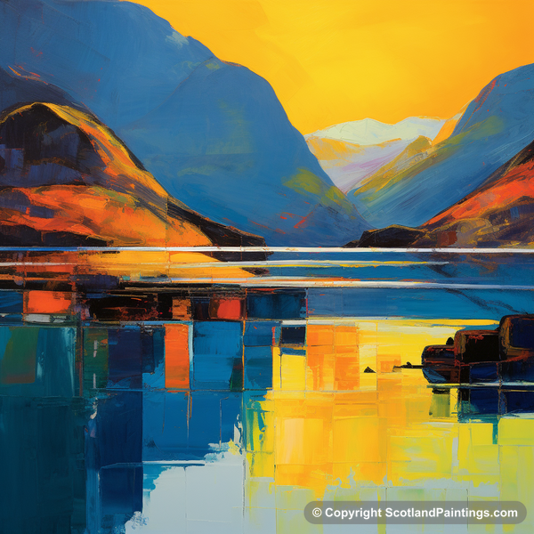 Painting - Loch Coruisk - Scottish Coves