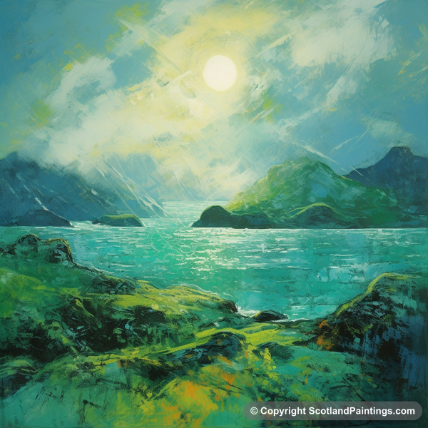 Painting - Isle of Canna - Scottish Islands