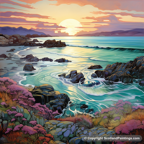 Painting - Lochinver Bay - Scottish Coves