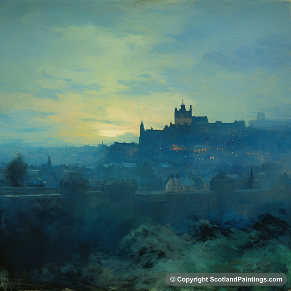 Painting - Edinburgh - Scottish Cities