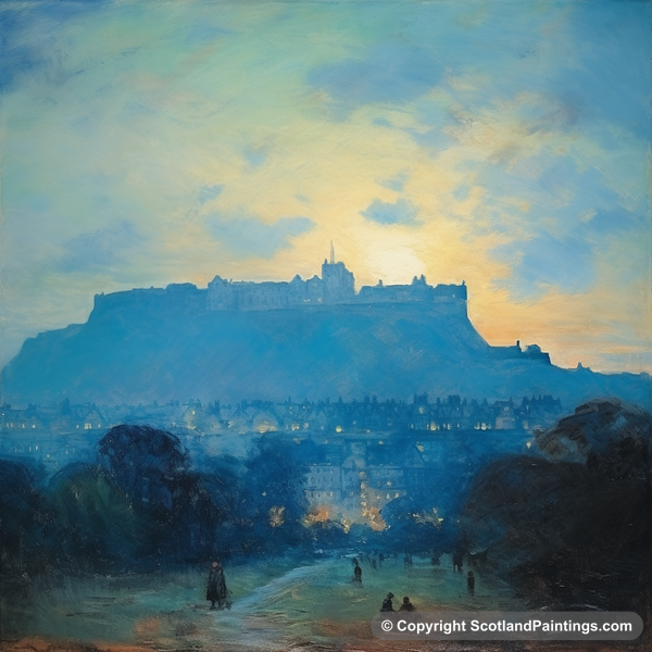 Painting - Edinburgh - Scottish Cities