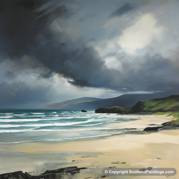 Painting - Durness Beach - Scottish Beaches