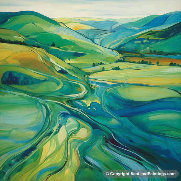 Painting - Glendevon - Scottish Glens