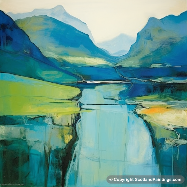 Painting - Loch Coruisk - Scottish Coves