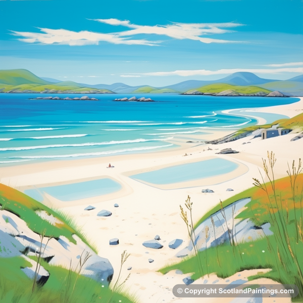 Painting - Traigh Mhor - Scottish Beaches