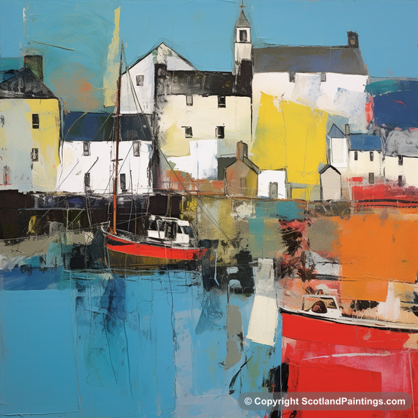 Painting - Stornoway - Scottish Cities